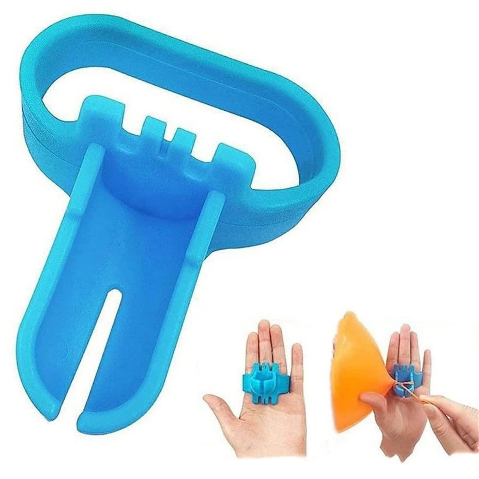 FuXinWorld FuXinWorld Balloon Tie Tool,Balloon Knot Tying Tool Device Balloons Knotting Faster Save Time, Balloon Tying Tool Accessories for Latex Balloons, Balloon Column Arches, Party Supplies,Blue