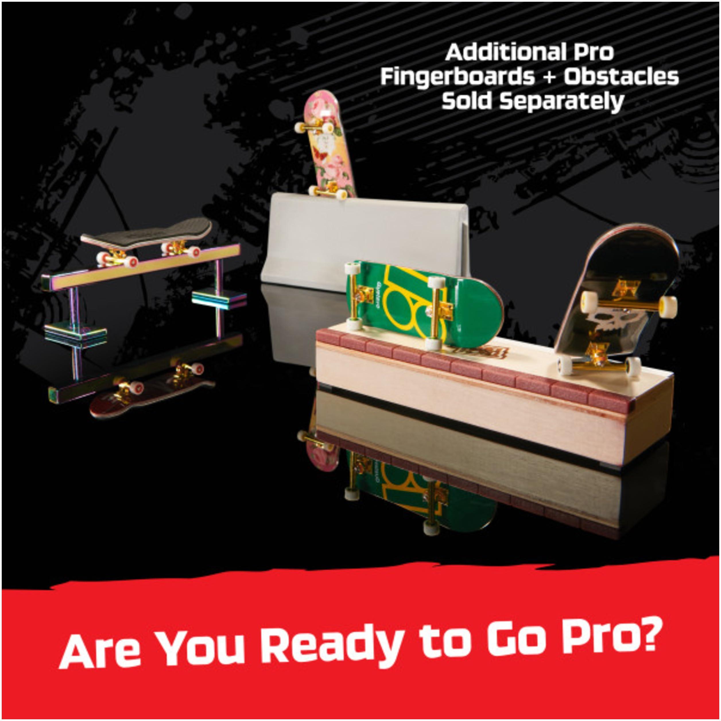 TECH DECK TECH DECK, Primitive Pro Series Finger Board with Storage Display, Built for Pros; Authentic Mini Skateboards, Kids Toys for Ages 6 and up