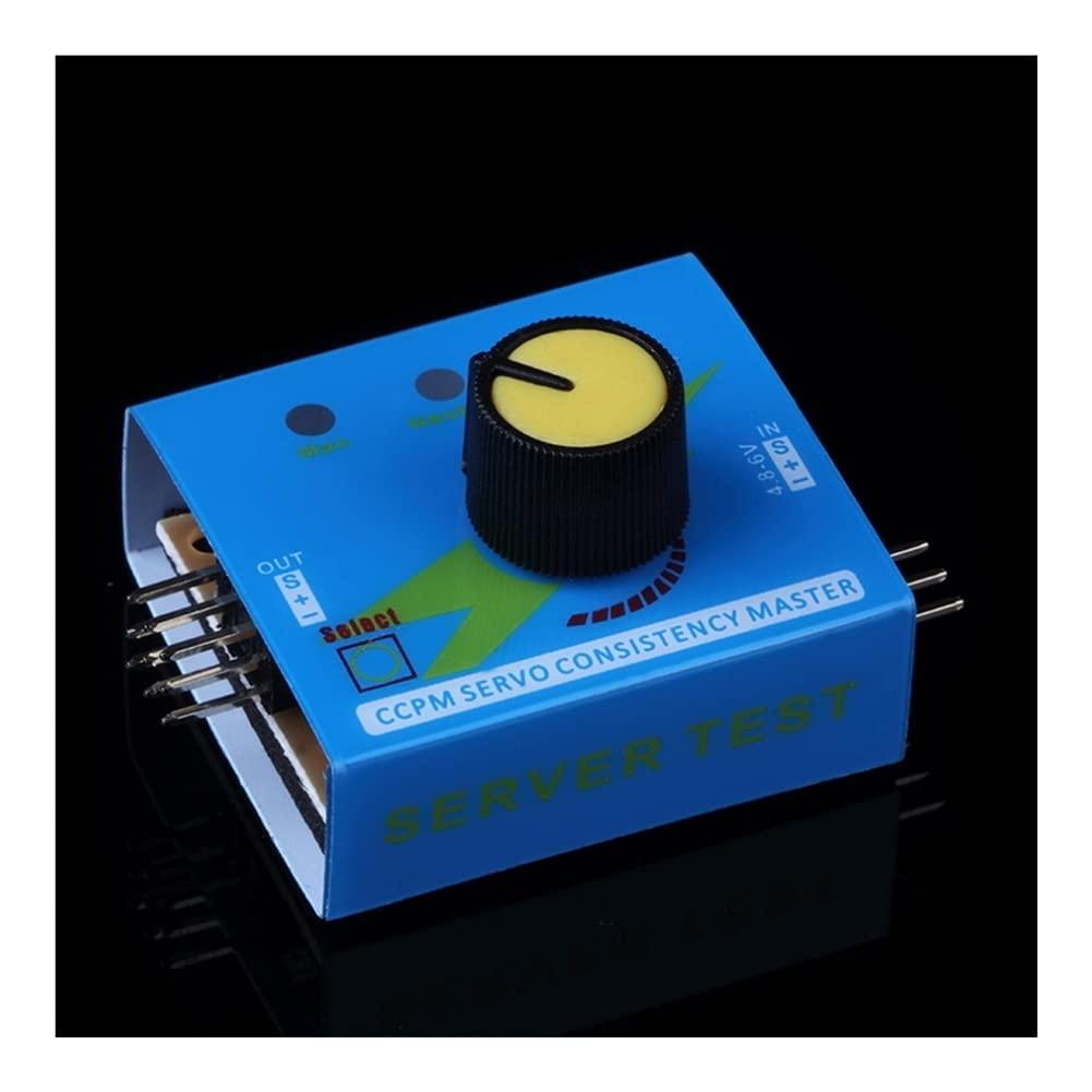 KEYESMINER KEYESMINER Drone Accessories Multi Servo Tester 3CH ECS Consistency Speed Controler Power Channel CCPM Meter Master Checker RC Dron Helicopter Parts RC Hobby Replaceable