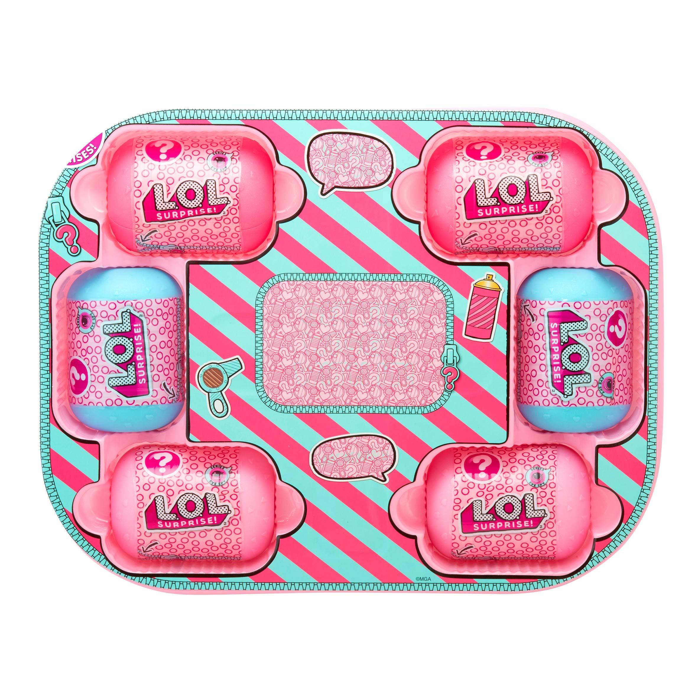 L.O.L. Surprise! L.O.L. Surprise! Bigger Surprise Limited Edition with 2 Collectible Dolls, 1 Pet, 1 Lil Sis with 60+ Surprises in Eye Spy Series Carrying Case- Gift for Kids, Toys for Girls Ages 4 5 6 7+ Year