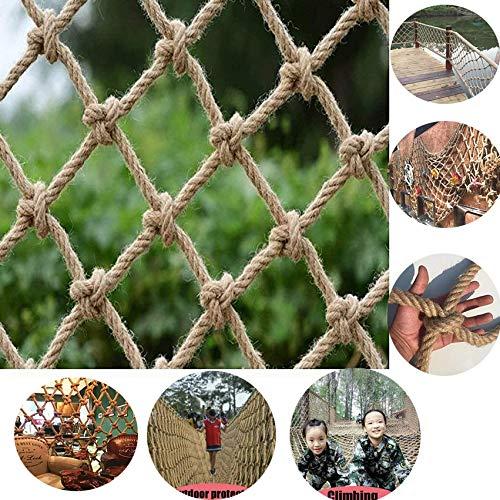 HUJB Outdoor Cargo Net Climbing Net for Swingset,Indoor Climbing Net Ladder, Climbing Toys Cargo Net for Adults Play Sets Playground (Color : 15cm12mm, Size : 1 * 2M)