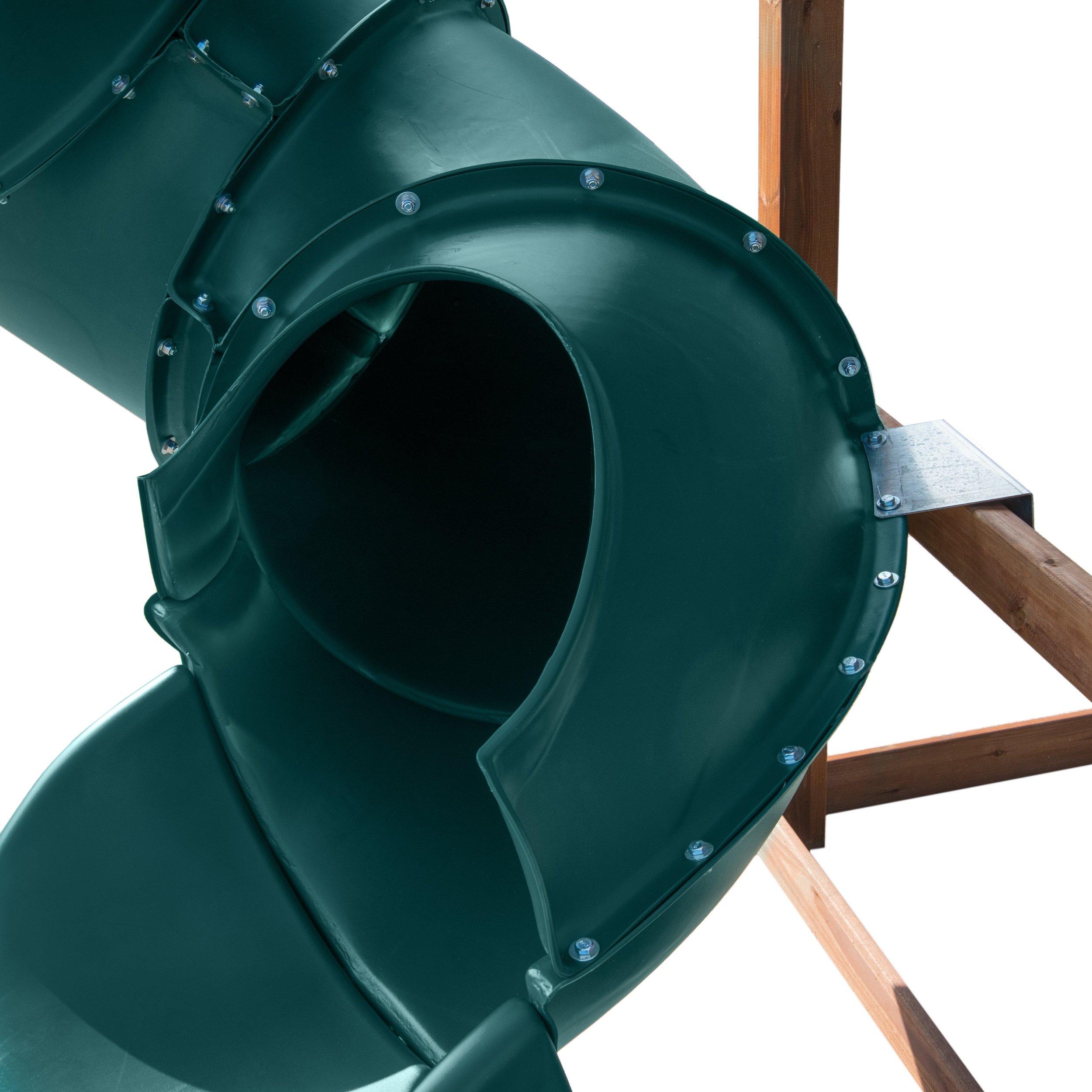 Swing-N-Slide 5 Ft Turbo Tube Slide Green