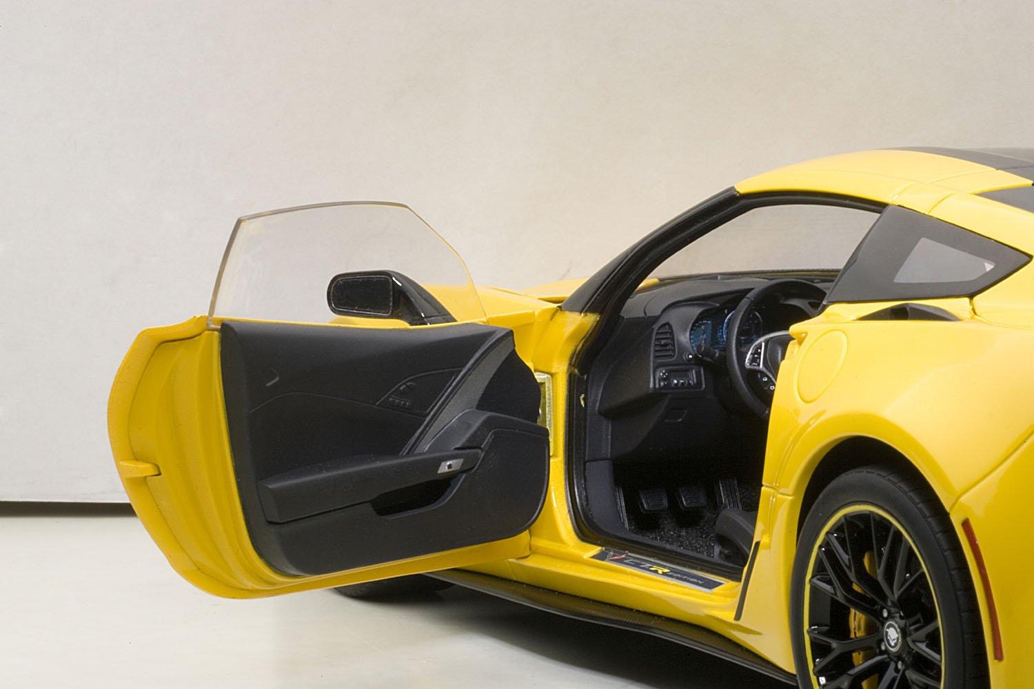 AUTOart Autoart 2016 Chevrolet Corvette C7 Z06 C7R Edition Corvette Racing Yellow 1/18 Model Car