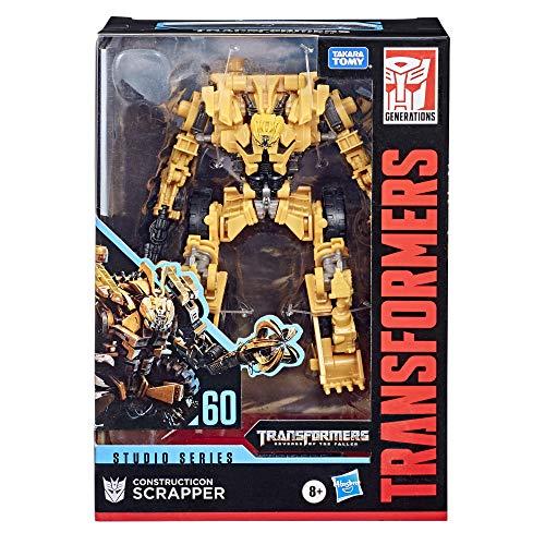Transformers Transformers Toys Studio Series 60 Voyager Class Revenge of The Fallen Movie Constructicon Scrapper Action Figure - Ages 8 and Up, 6.5-inch