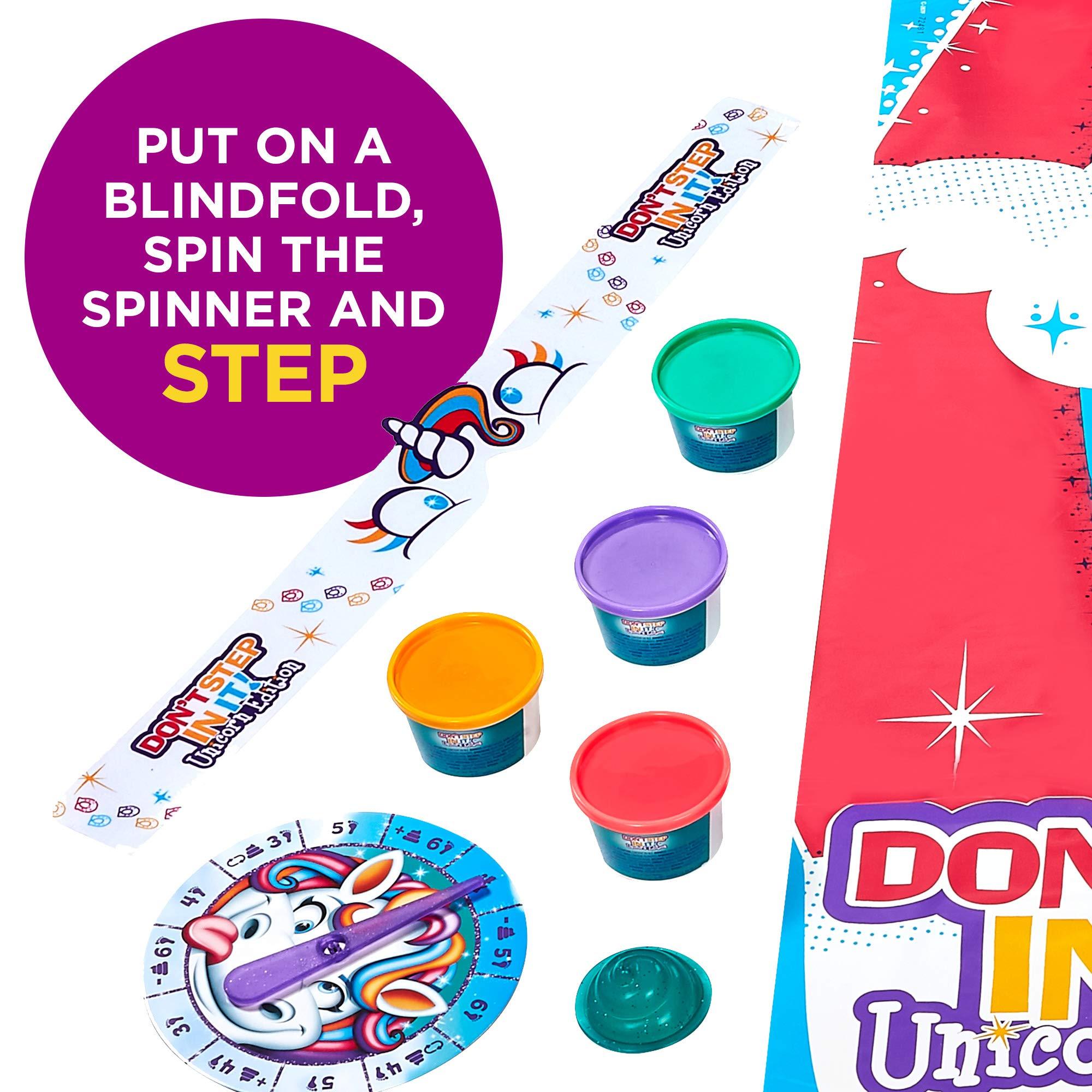 Hasbro Gaming Hasbro Gaming Don’t Step In It Game, Unicorn Edition (Amazon Exclusive), 4 years & up