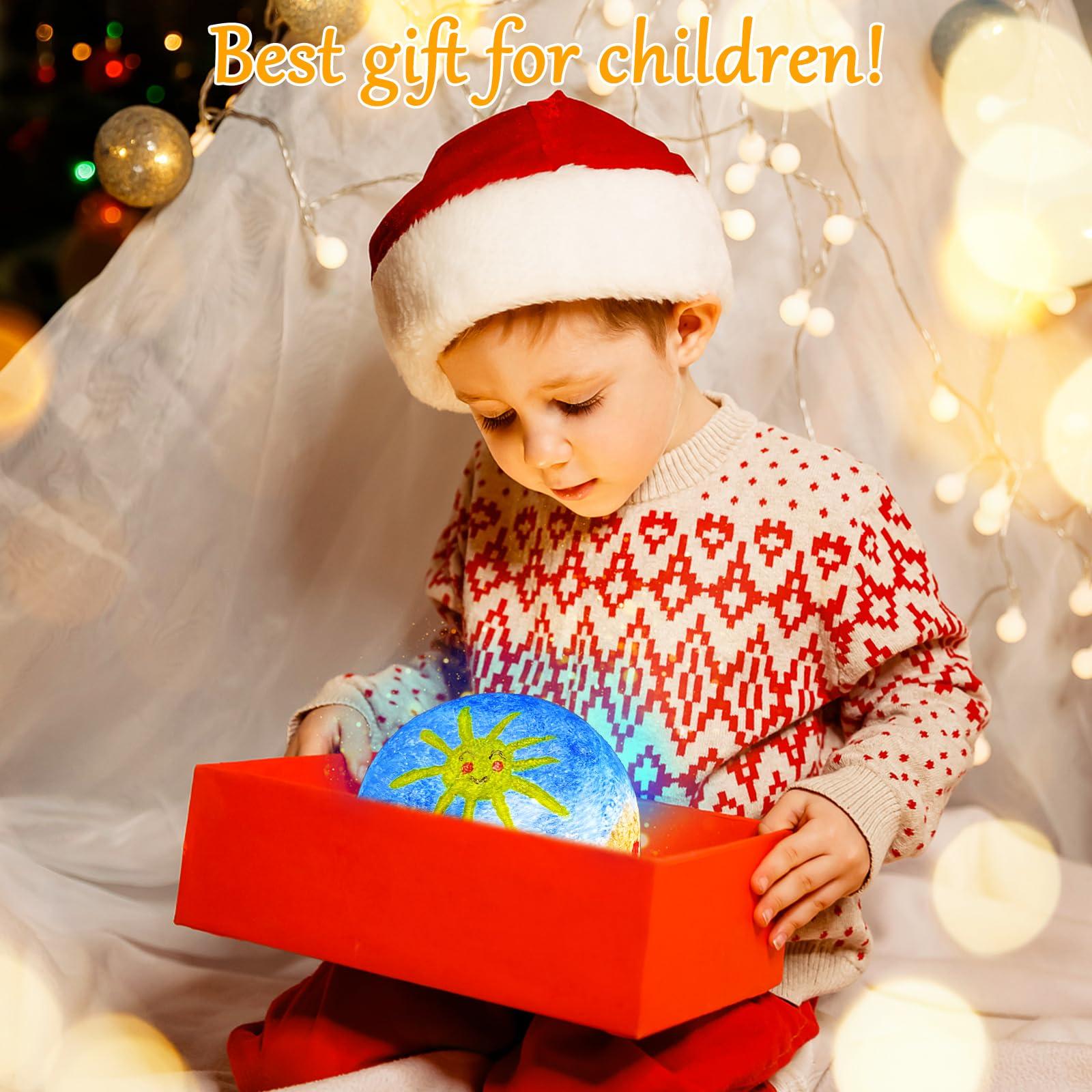 Paint Your Own Moon Lamp Kit, Moon Light DIY Mydhall - ToysCentral