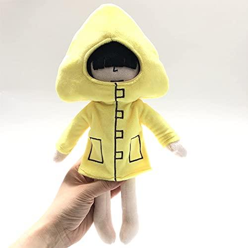 TYISON Little Nightmares Plush Mono Bag hat Little Nightmares 2 and Nomes Plush Toy Doll Idea Gift for Kids Girls Boy Children Game Fans