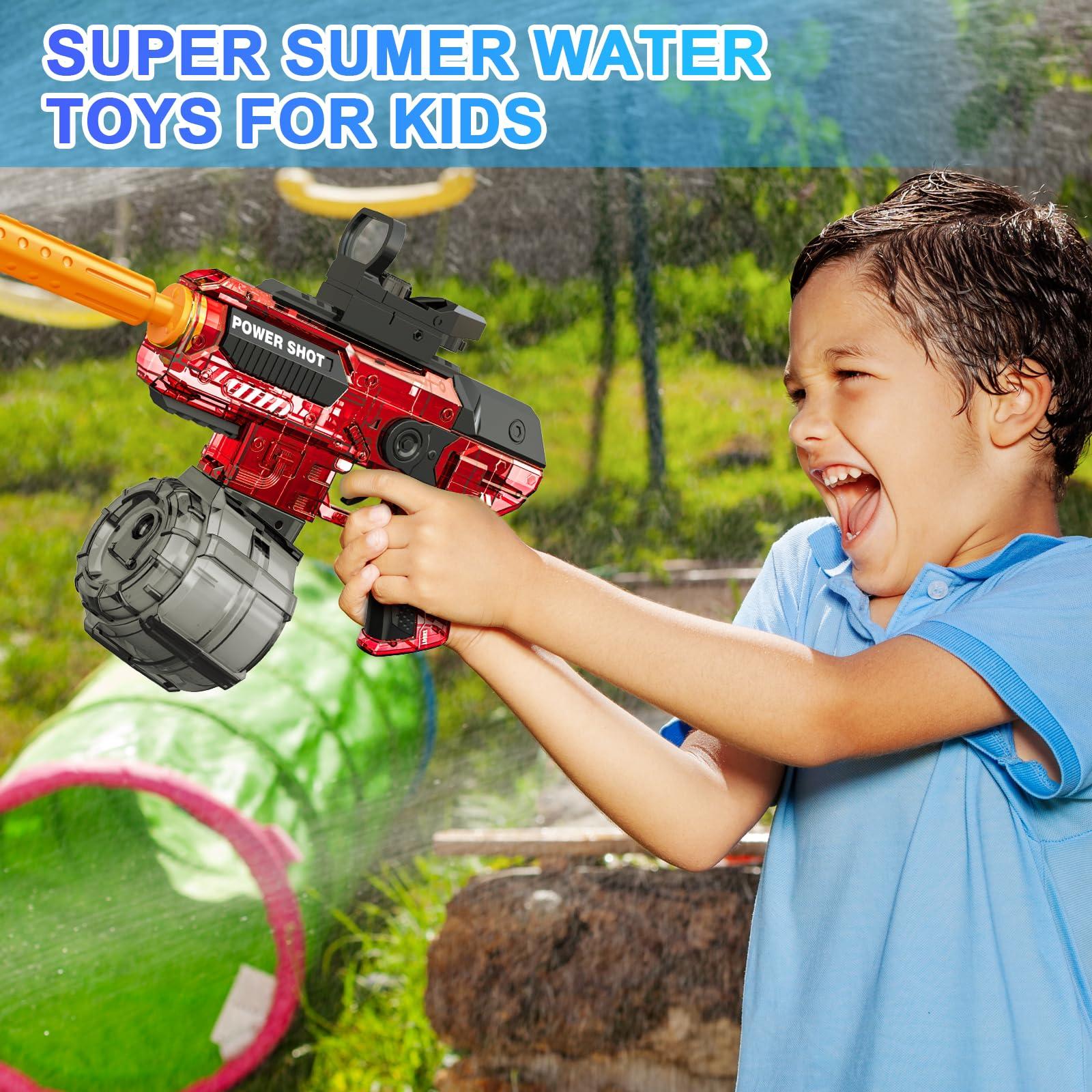 XINGYING XingYing Electric Water Guns for Adults Kids, Full Auto Water Pistol with up to 26 Ft Long Range, Strongest Water Blaster IP67 Waterproof, Squirt Gun for Kids Ages 8-12 Outdoor Beach Party