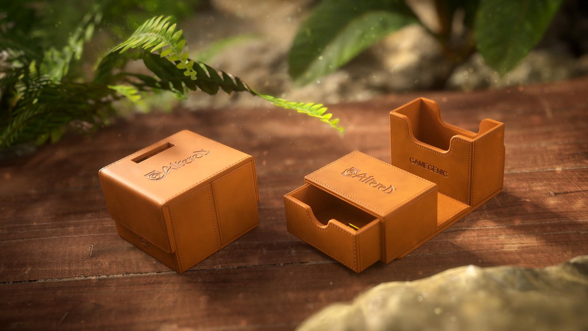 Gamegenic Gamegenic Altered DECK WALLET - Officially Licensed Premium TCG Deck Box with Convertible System, Strong Magnets, Double-Deck Capacity, Side-Loading for Double-Sleeved Cards & Accessories, Made