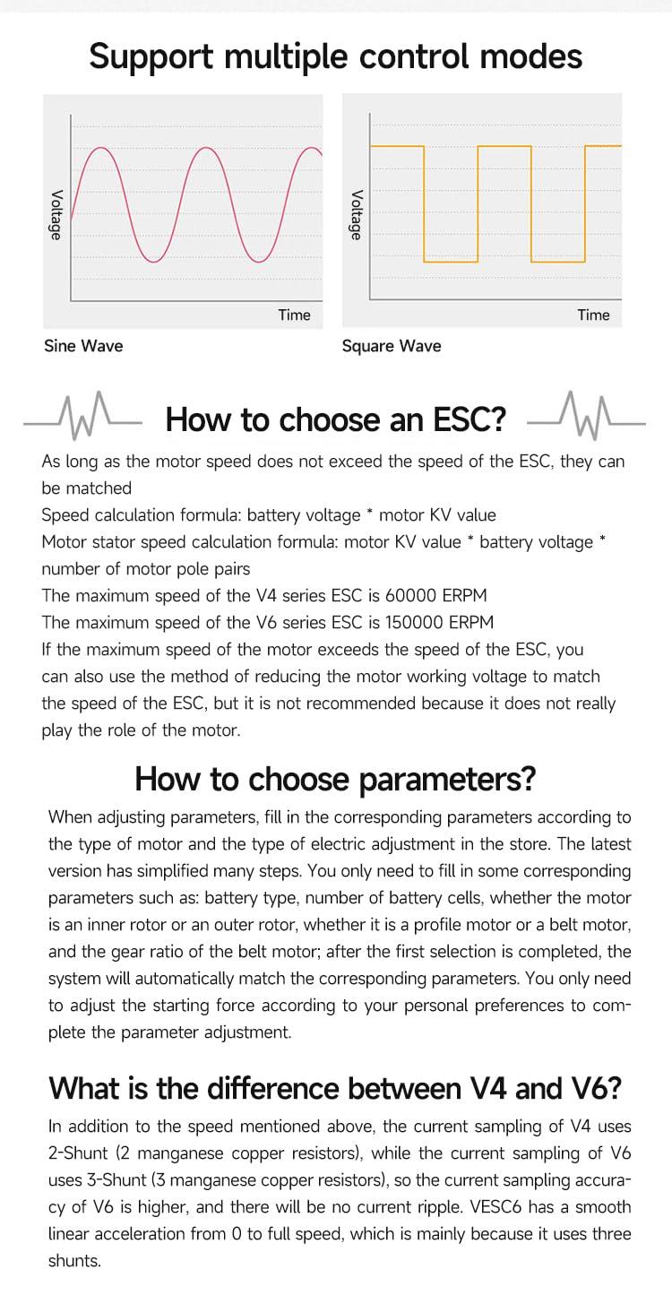 FLIPSKY FLIPSKY 75100 FOC 75V 100A Single ESC with Aluminum PCB Based on VESC for Electric Skateboard/Scooter/Ebike Speed Controller