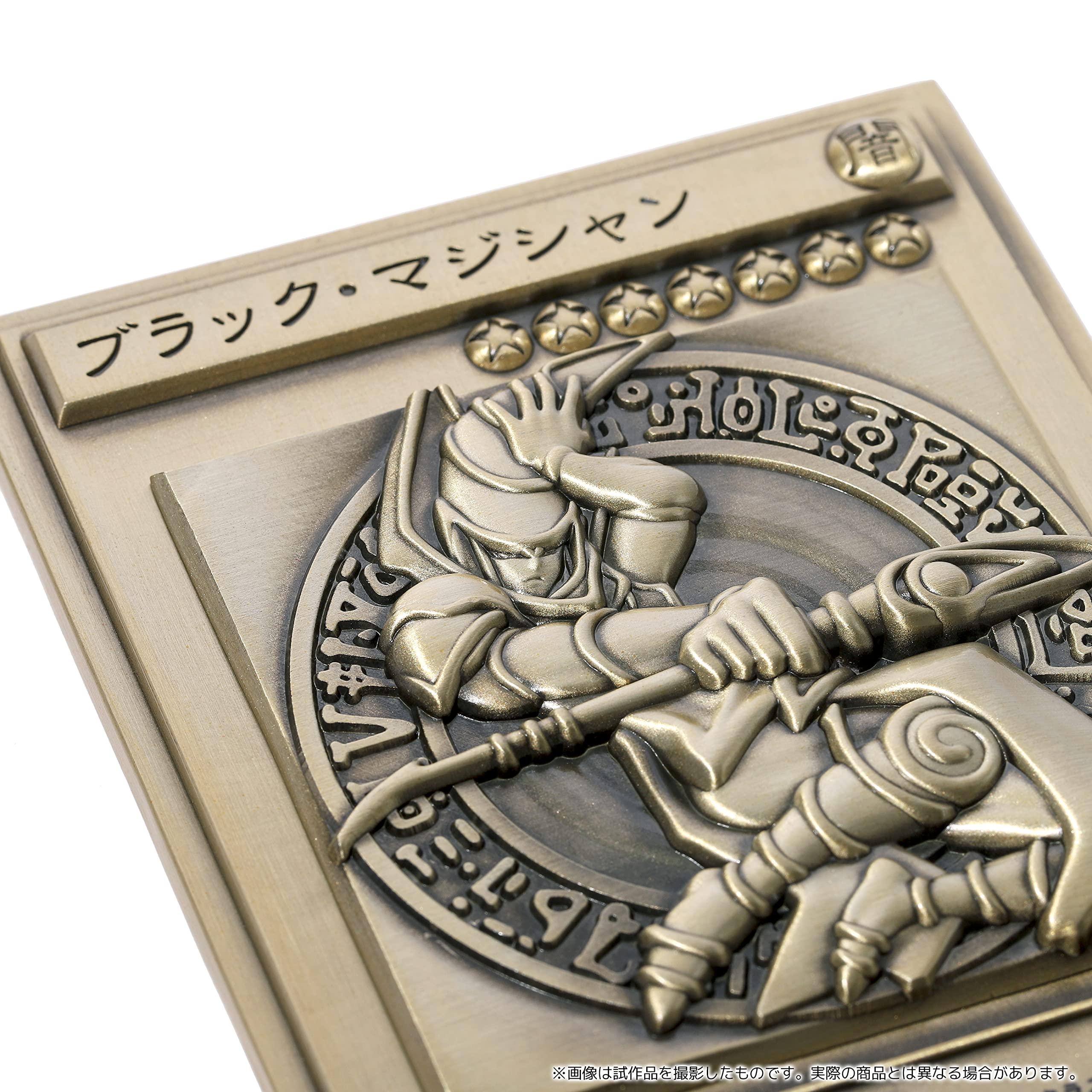 (Movic) Movic Yu-Gi-Oh! Duel Monsters Blue Eyes White Dragon, Black Magician, Red Eye Black Dragon Relief Set, Size Approx. 3.5 x 5.0 inches (89 x 127 mm), Zinc Alloy Material