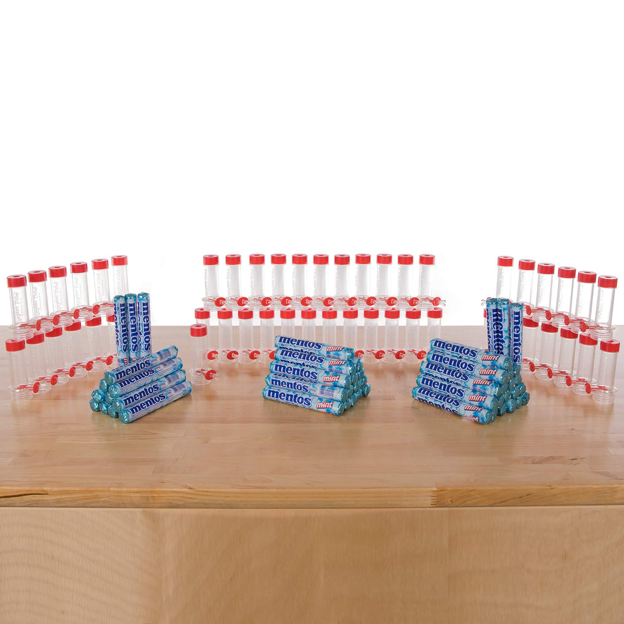 Steve Spangler Science Steve Spangler Science Geyser Tube Experiment, Chemical Reactions Science Experiments for Kids, Amazing Geysers with Soda & Mentos Candy, School, Camp, Homeschool Science Kits, Incl: 1 Tube