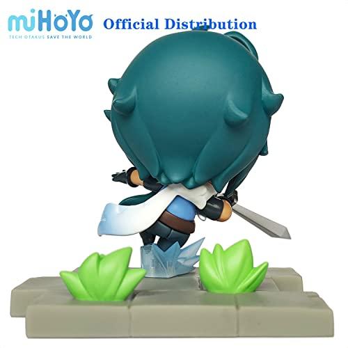 KOOLIYA KOOLIYA Genshin Impact Official Figure - Battle Stance Mondstadt Edition - Kaeya, Decoration Ornaments Best Gift Collection Toy for Anime Game Fan (Kaeya)