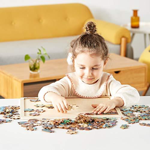 LOL-FUN LOL-FUN Pirates Wooden Jigsaw Puzzle for Kids Ages 4-8, 100 Piece Toddler Puzzle 5 Year Old