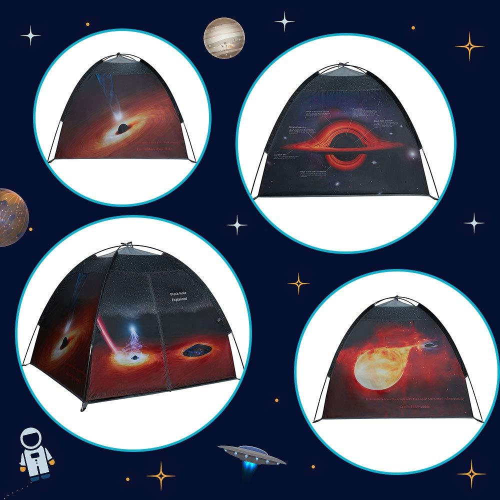alprang Alprang Space Tent for Kids Sensory Black Hole Pop Up Play Tent Kids Tent for Outdoor Indoor,Space Tent for Boys and Girls-47" X 47" X 43 "