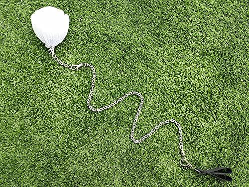 Winged Sirenny Winged Sirenny Single Piece 70" Play Silk Scarf with Poi Ball, Colorful Silk Flag Ribbon Streamer, Belly Dance Practice VOI (Rainbow longside)