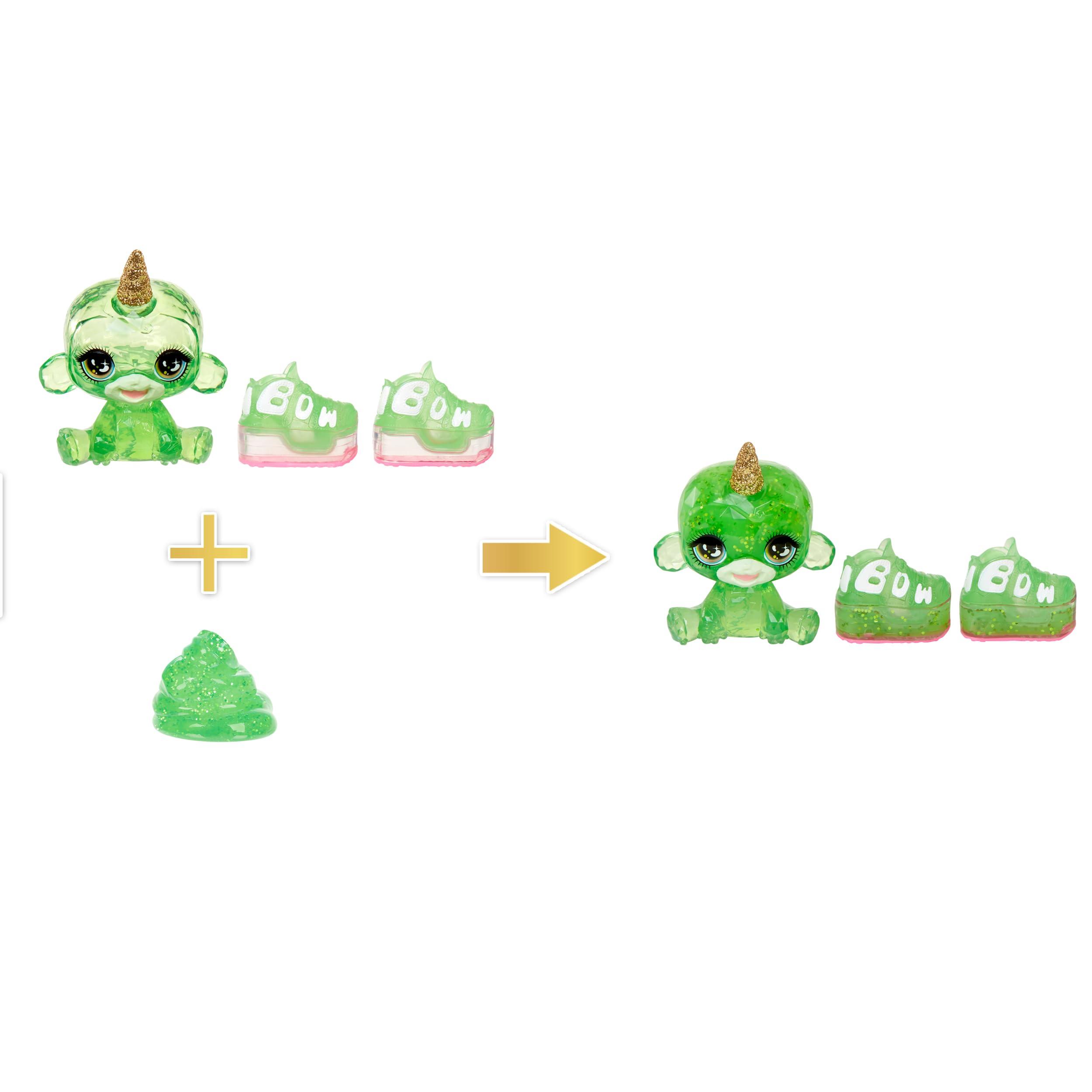 Rainbow High Rainbow High Jade, Green with Slime Kit & Pet, 11\" Shimmer Posable Fashion Doll with DIY Sparkle Slime, Magical Yeti Pet. Fun Play Accessories, Great Toy Gift for Girls Kids Ages 4-12 Years