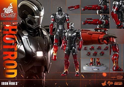Hot Toys Marvel Iron Man 3 Hot Rod Armor Mark XXII Sixth Scale Exclusive Diecast Figure