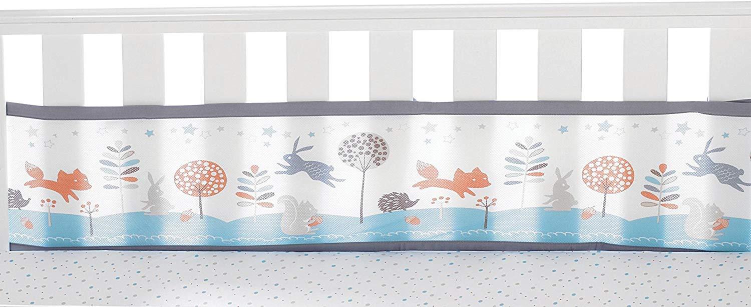 BreathableBaby BreathableBaby Cot Mesh Liner (Enchanted Forest)