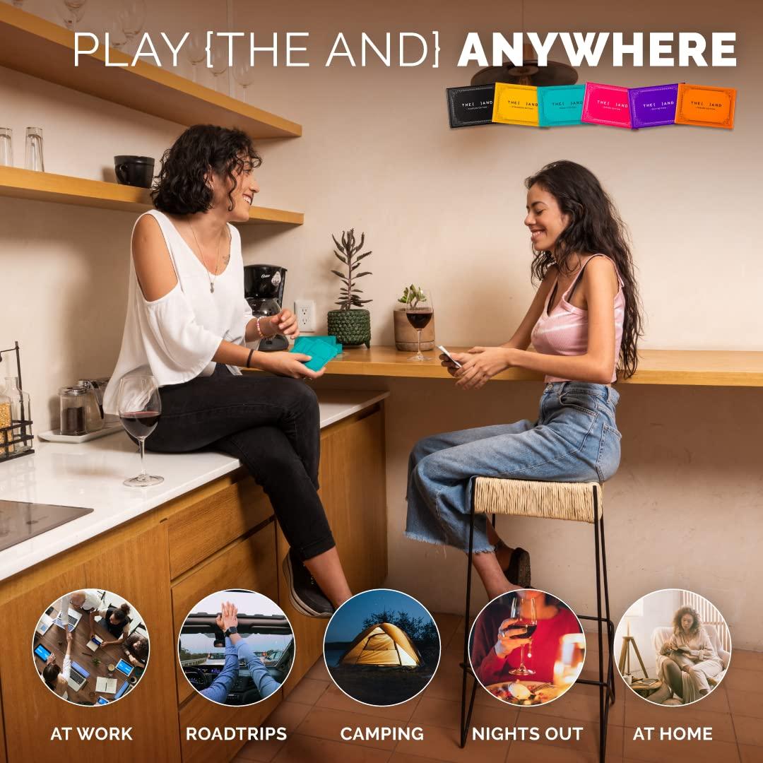 The Skin Deep The Skin Deep (The and) Amusing Edition - 199 Fun Question Cards for Friends, Family, Couples - Random & Funny Ice Breaker Conversation Starter Cards - Get Everyone Talking at Game Night or a Party