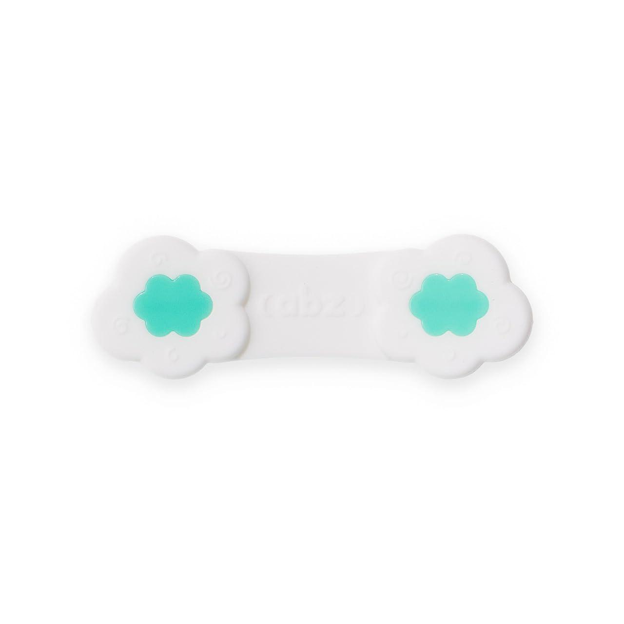 InControl ABZ Pin Free Cloth Diaper Fasteners for Prefolds, Pre-Flats or Flat Diapers - 4 Pack - Turquoise