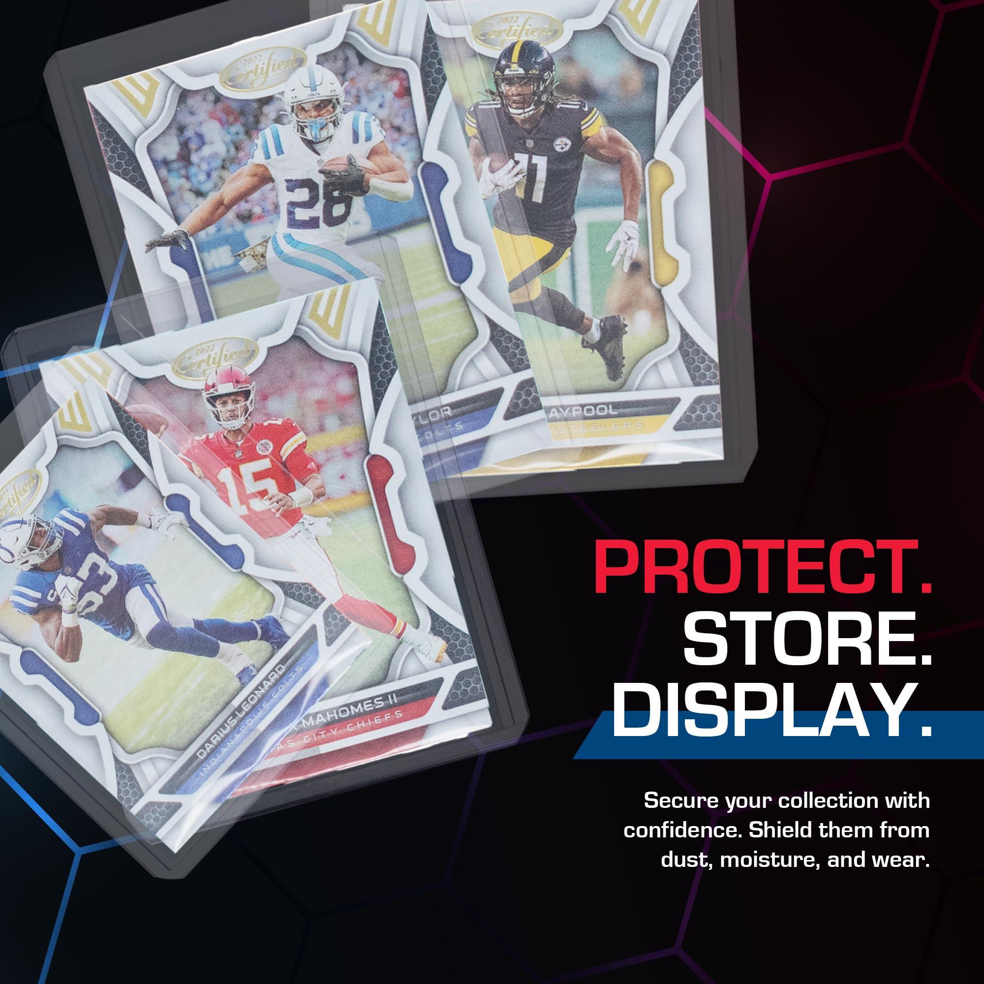 BCW BCW 3x4 Topload Card Holder - Standard - 100ct | Rigid PVC Trading Card Protection for Baseball Cards, Football Cards, and Trading Cards Like Pokmon and MTG | Holds Cards Up to 20pts