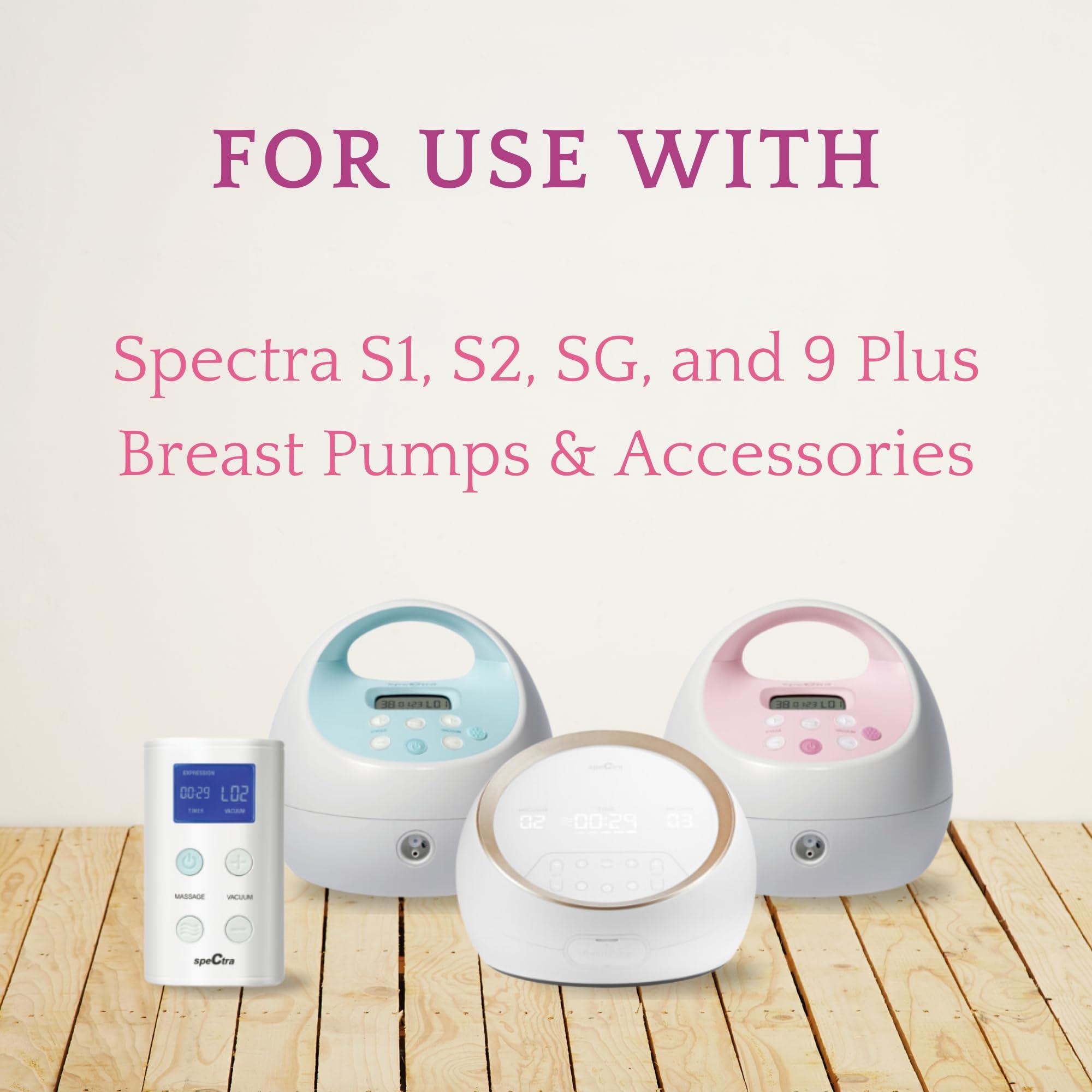 HONESTMED HonestMed Breast Flange Replacement Compatible with Spectra Breast Milk Pump (1, Medium, 24mm)