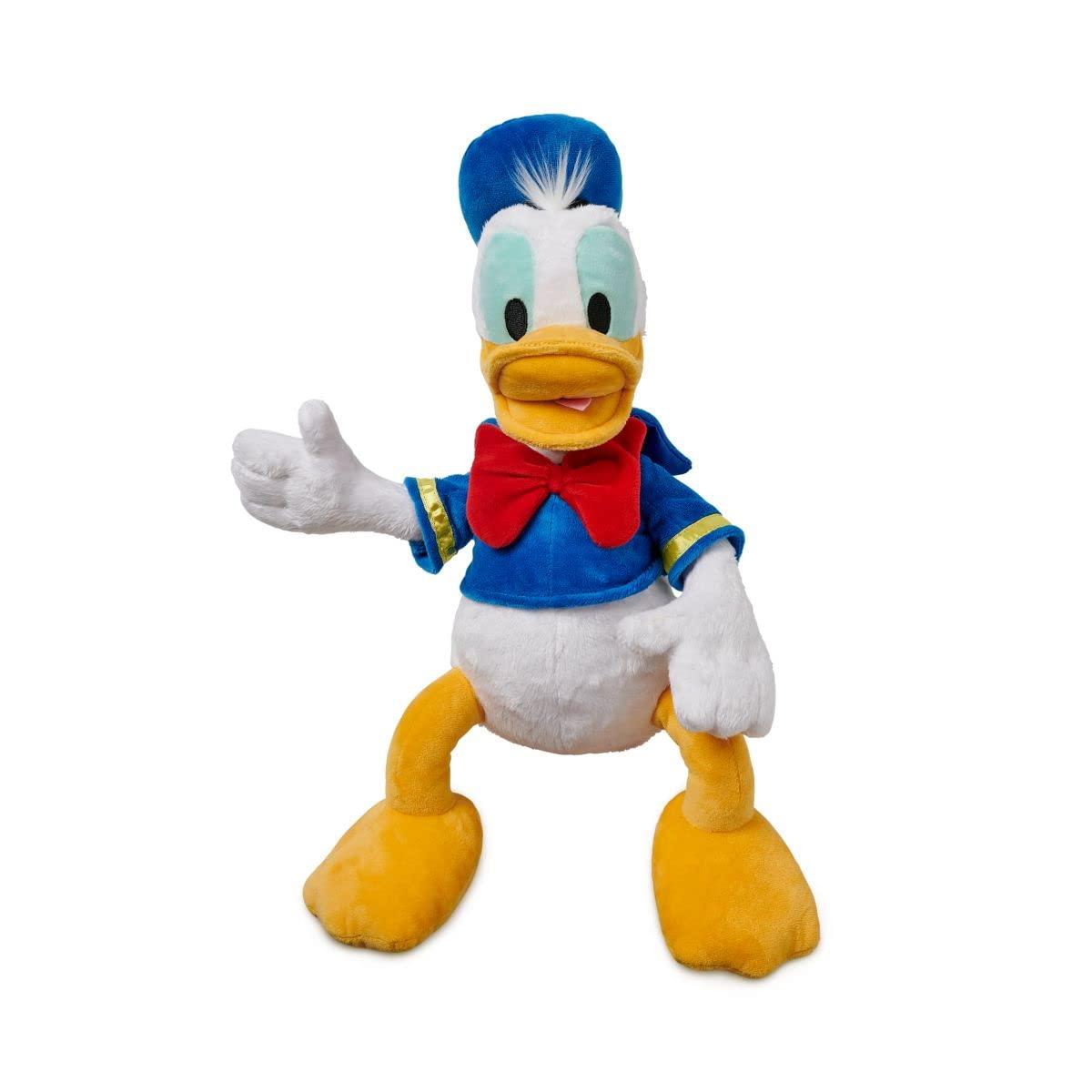 Disney Store Disney Store Official Donald Duck Medium Soft Toy for Kids, Cuddly Character with Fuzzy Texture and Embroidered Details, Disney Plushy Suitable for All Ages.