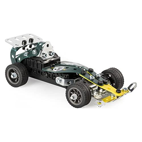 Meccano Meccano Erector Roadster 5-in-1 Building Kit, 174 Parts, STEM Engineering Education Toy for Ages 8 and Up