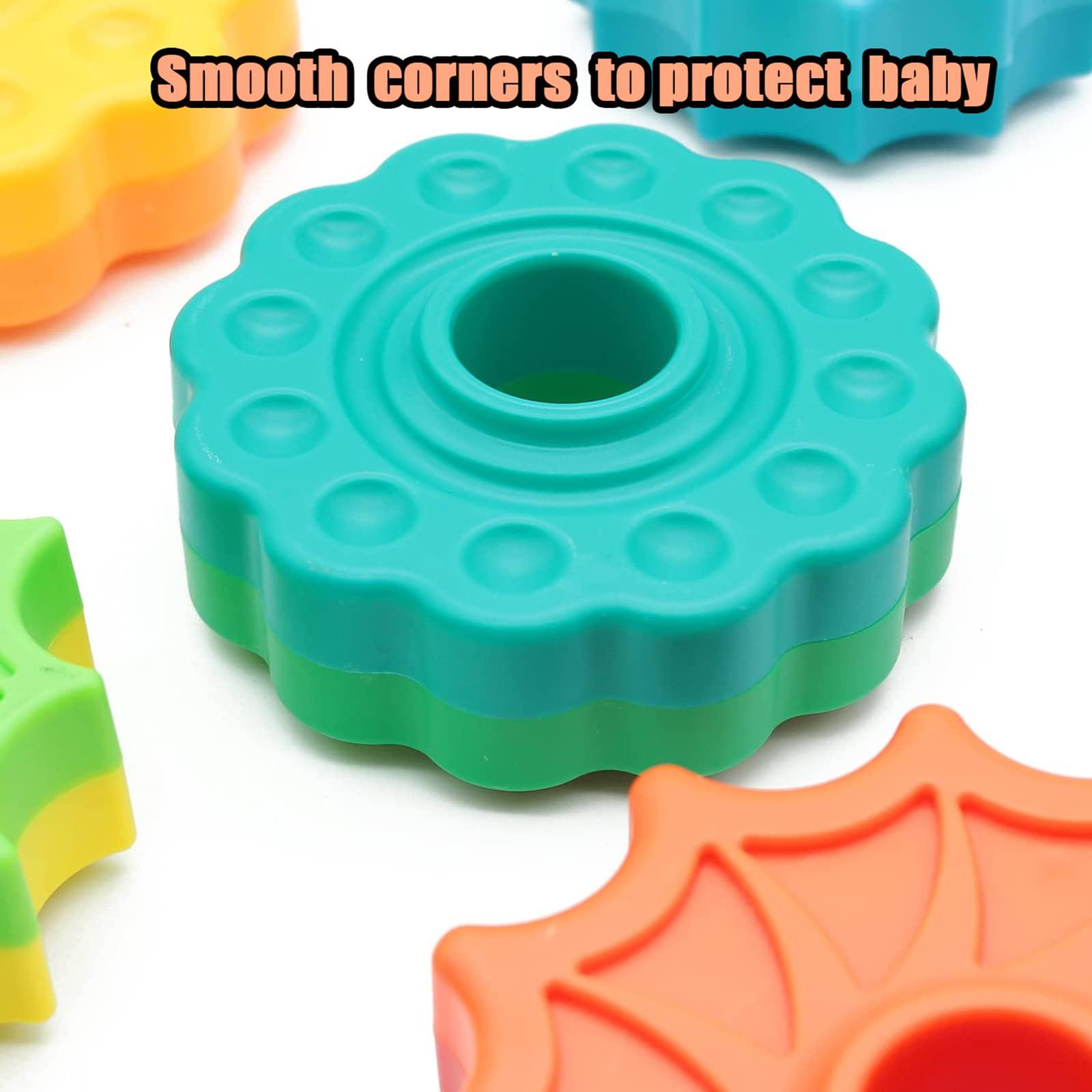 BYFWH BYFWH Baby Spin Stack Toy,Premium Stacking Toy for Kids,Baby Spinning Stacking Toy for Babies and Toddlers,Educational Toddler Learning Toy,Baby 1 2 3 Birthday Gifts,Autism Sensory Spinning Toy