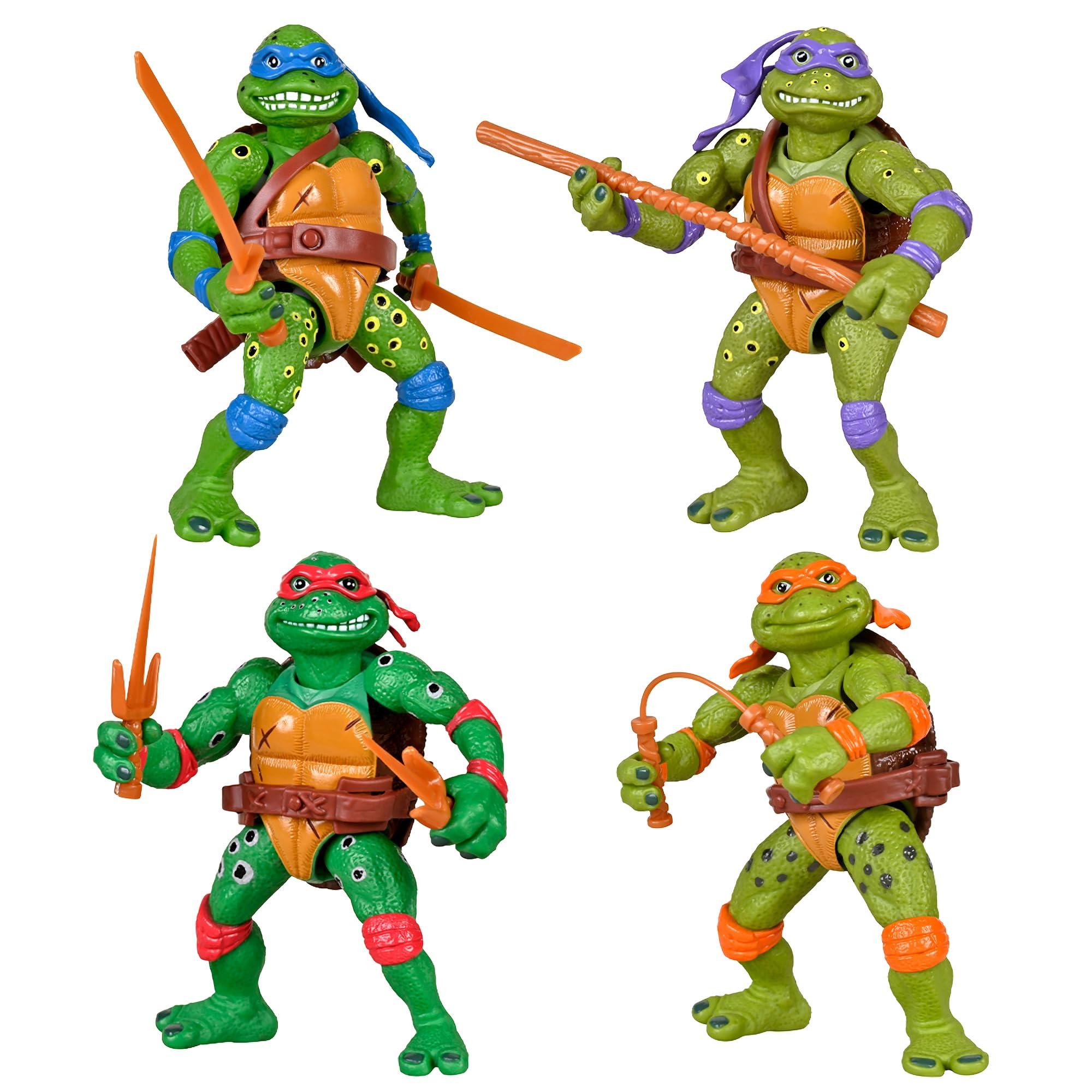 Teenage Mutant Ninja Turtles Micro Mutant Teenage Mutant Ninja Turtles Micro Mutant TMNT Classic Movie Star Soft Bundle