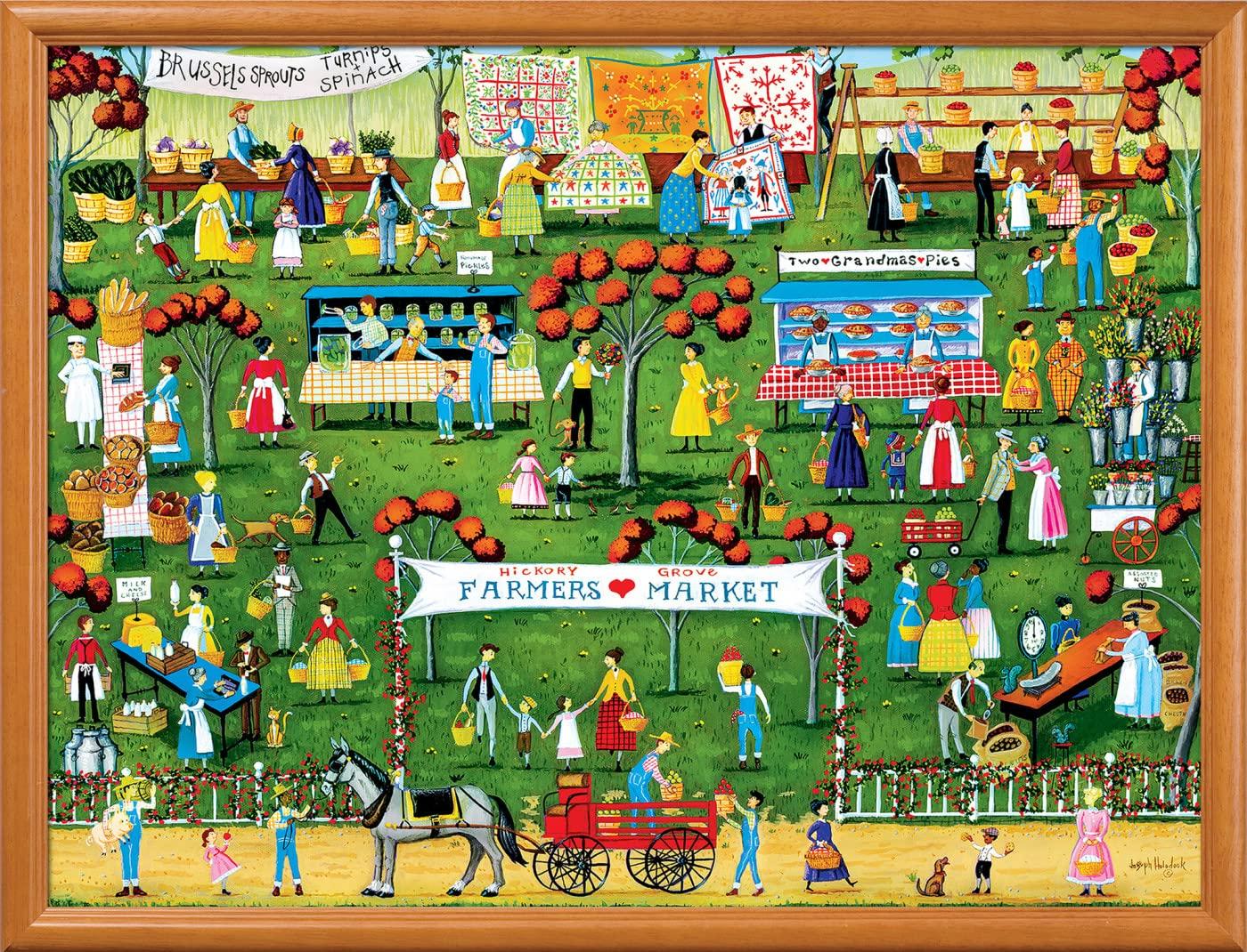 Masterpieces Masterpieces 750 Piece Jigsaw Puzzle for Adults, Family, Or Kids - Hickory Grove - 18\"x24\"