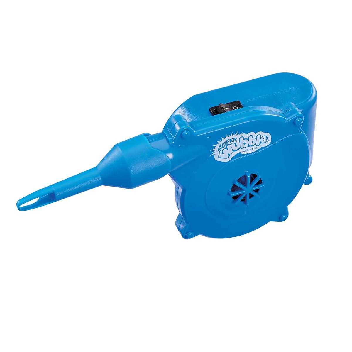 WUBBLE Wubble Super Bubble Ball - Blue (with Pump) | Looks Like a Bubble, Plays Like a Ball! | Inflates to 80cm Tall | Outdoor Garden Toys | Ages 6+ | Packaging May Vary