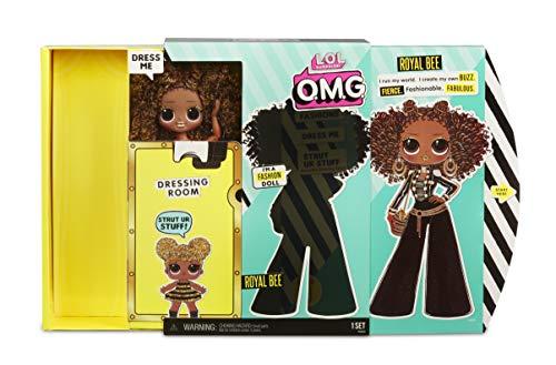 L.O.L. Surprise! L.O.L. Surprise! O.M.G. Royal Bee Fashion Doll with 20 Surprises