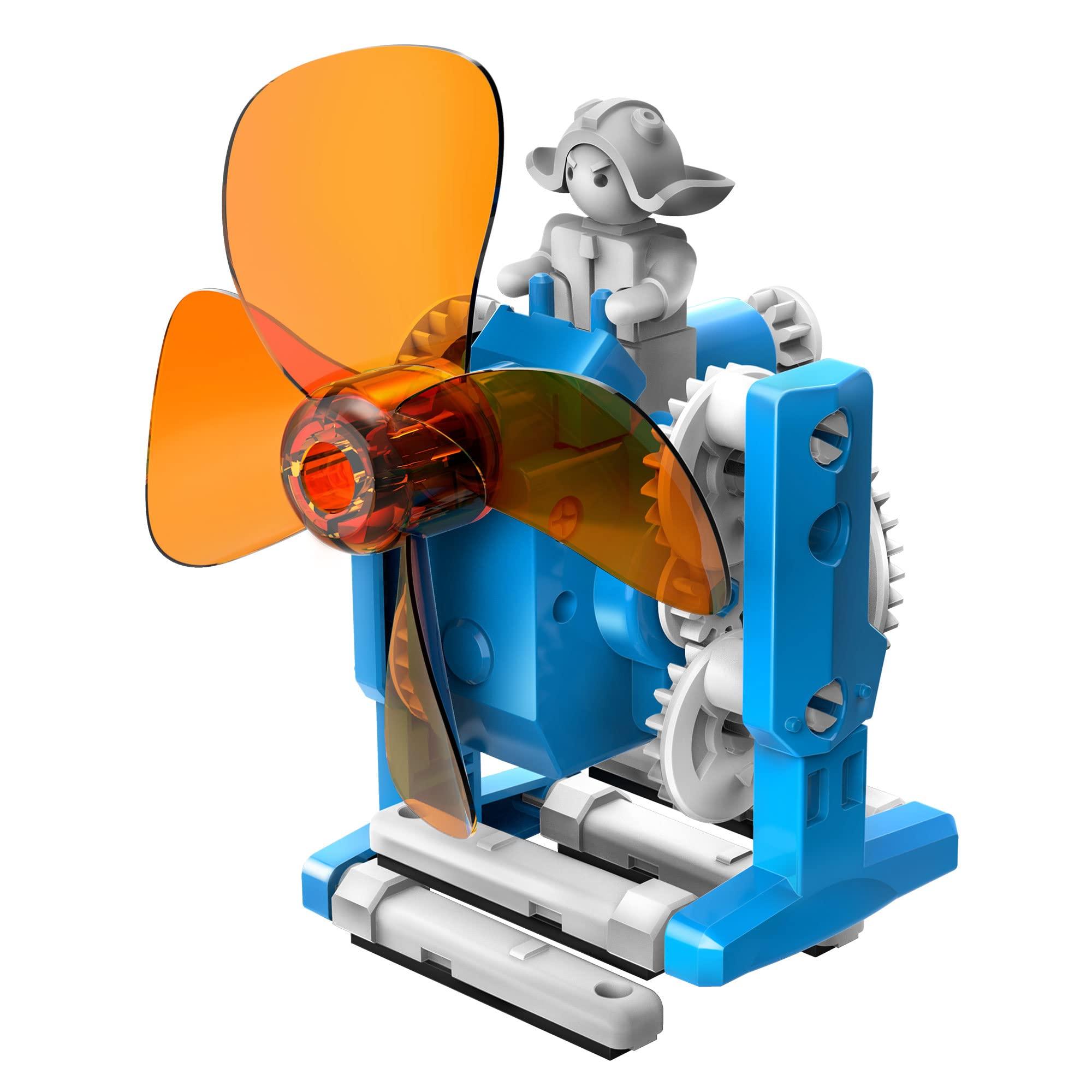 Thames & Kosmos Thames & Kosmos WindBots 6-in-1 Engineering STEM Kit | Build 6 Wind-Powered Bots, No Batteries/Electricity Required | Explore Wind Technology, Gear Ratios & More | Full-Color Manual & Experiment Guide