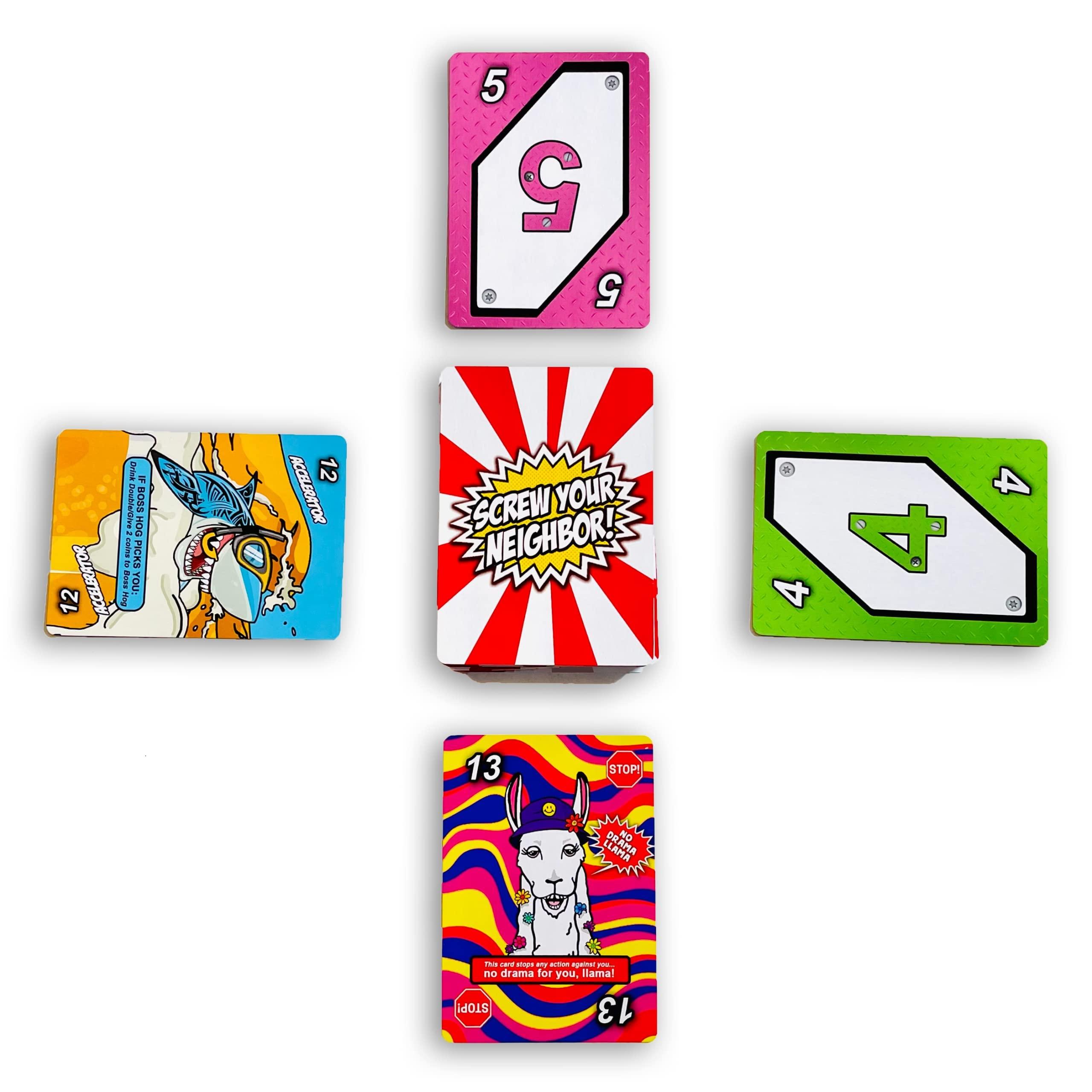 My Pet Elephant Screw Your Neighbor Card Game