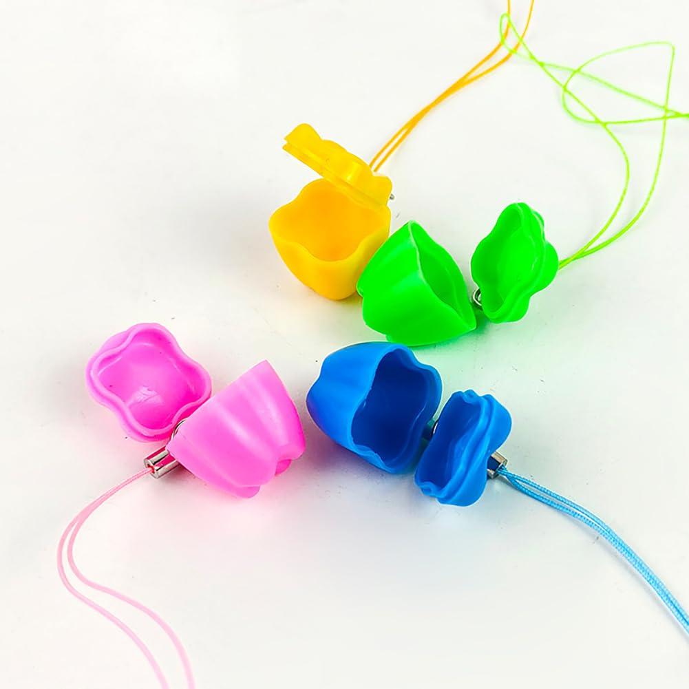 UUYYEO UUYYEO 30 Pcs Plastic Tooth Holders for Kids Lost Teeth Saver Necklace Lost Teeth Container Box Baby Tooth Storage Box Baby Teeth Keepsake Holder