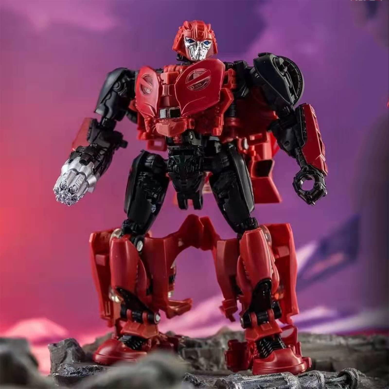 LQIPPOE LQIPPOE The Movie G1 Transformer Cliffjumper,D-Level Enhanced Version SS64 Deformation Car Model Robot Toy, KO Version Action Figure