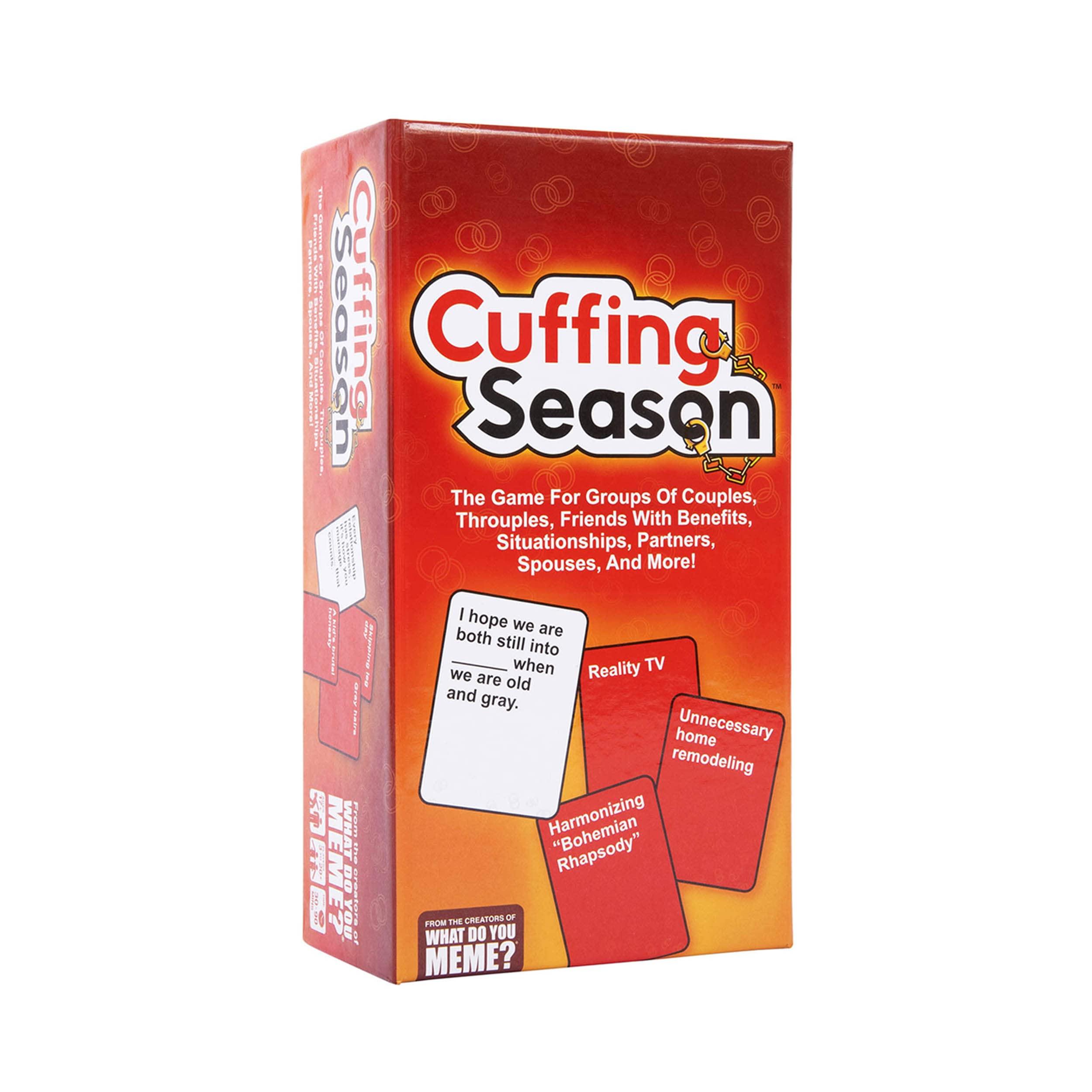 WHAT DO YOU MEME? WHAT DO YOU MEME? Cuffing Season The Party Game for Groups of Couples, Throuples, Friends with Benefits, Situationships, Partners, Spouses and More