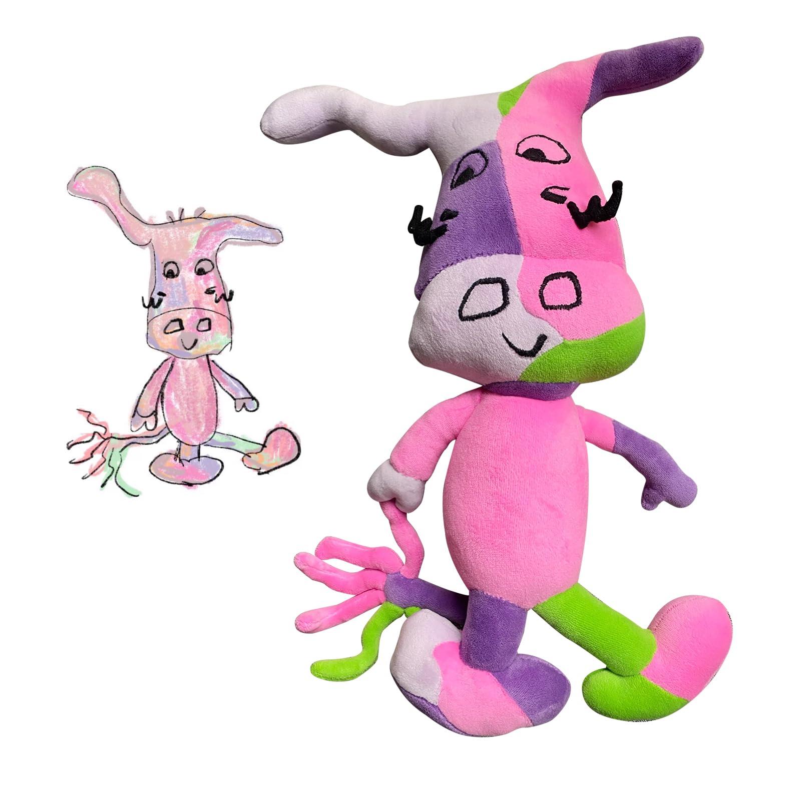 Glorade slihom Drawing To Plush, Custom Stuffed Animal Maker, Custom Plush Stuffed Animal Maker, Plush Toy Maker, Turn Artwork Into Plush,Handmade Plush Toy from Drawing or Artwork10-12inHand drawn