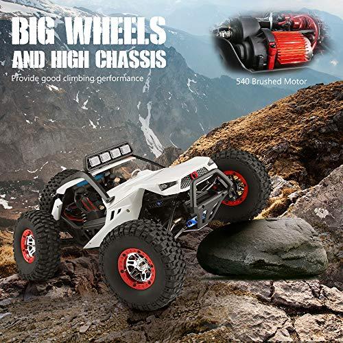 GoolRC GoolRC WLtoys 12429 RC Car, 1:12 Scale 2.4GHz Remote Control Car, 4WD 40KM/H High Speed RC Rock Crawler, All Terrain Off Road Truck for Adults and Kids