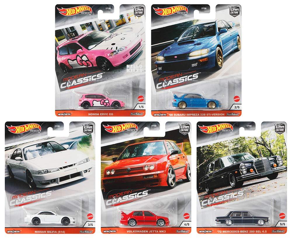 Hot Wheels Hot Wheels Premium Car Culture 2020 Modern Classics Set of 5