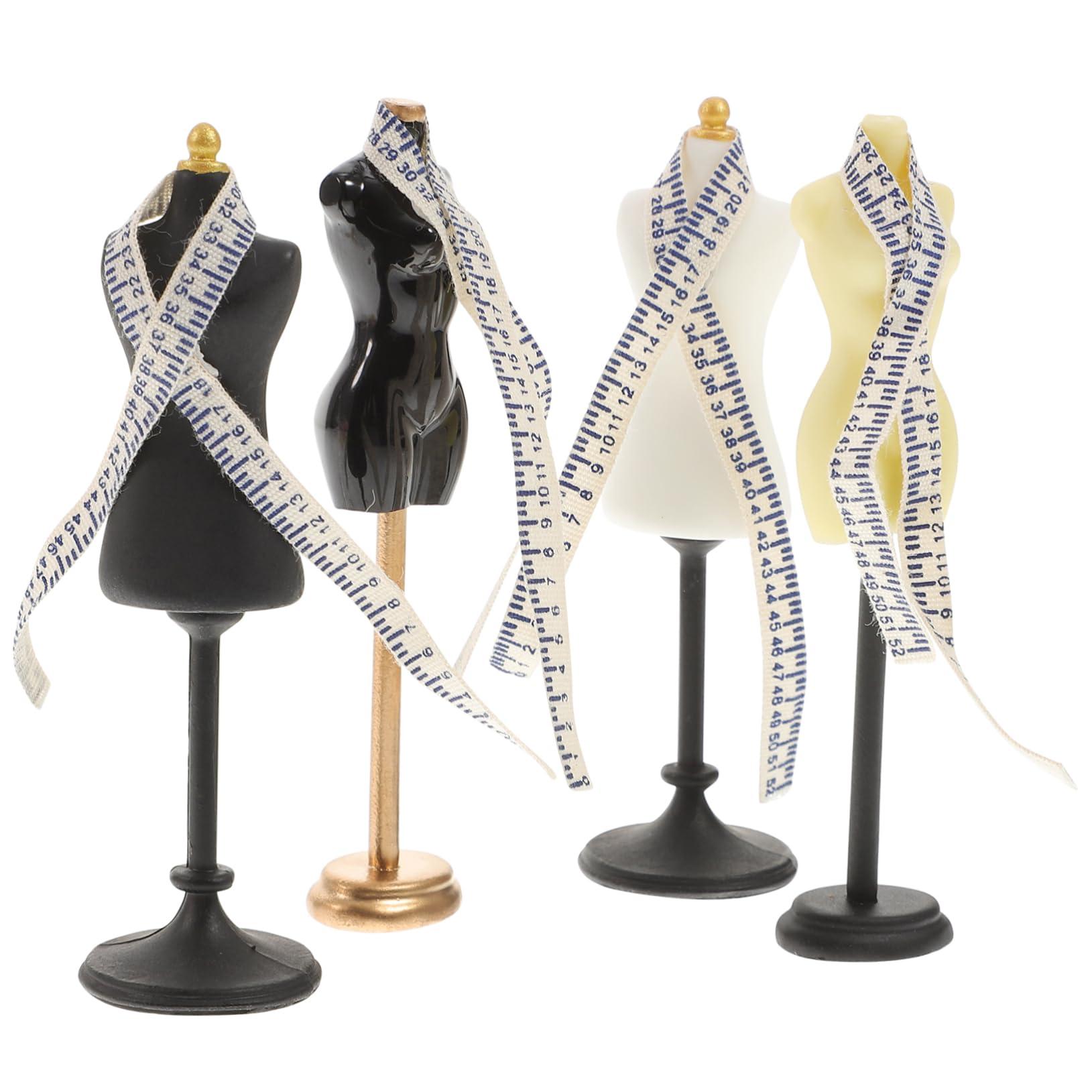 Toyvian 16 Sets Miniature Scene Mannequin Sewing Mannequin Miniature Dress Form Miniature Female Mannequin Small Female Mannequin Doll Female Mannequin Doll Accessory Doll Dress Form
