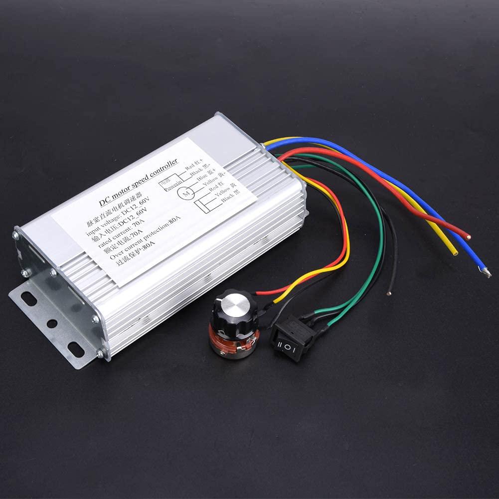 XIASABA Accure Ctroller 22138 12v-60v 70a Pwm Dc Motor Controller Reversible Forward Reverse Rotation