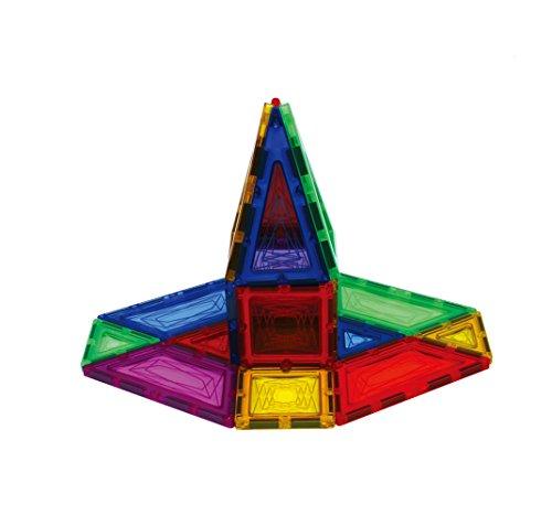 POPULAR PLAYTHINGS MagSnaps Magnetic Construction Set with 100 Pieces, STEM Learning Toy