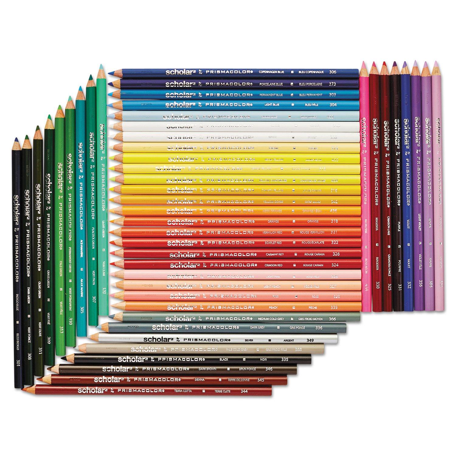 Prismacolor Prismacolor Scholar Colored Pencils, Adult Coloring, 48 Pack