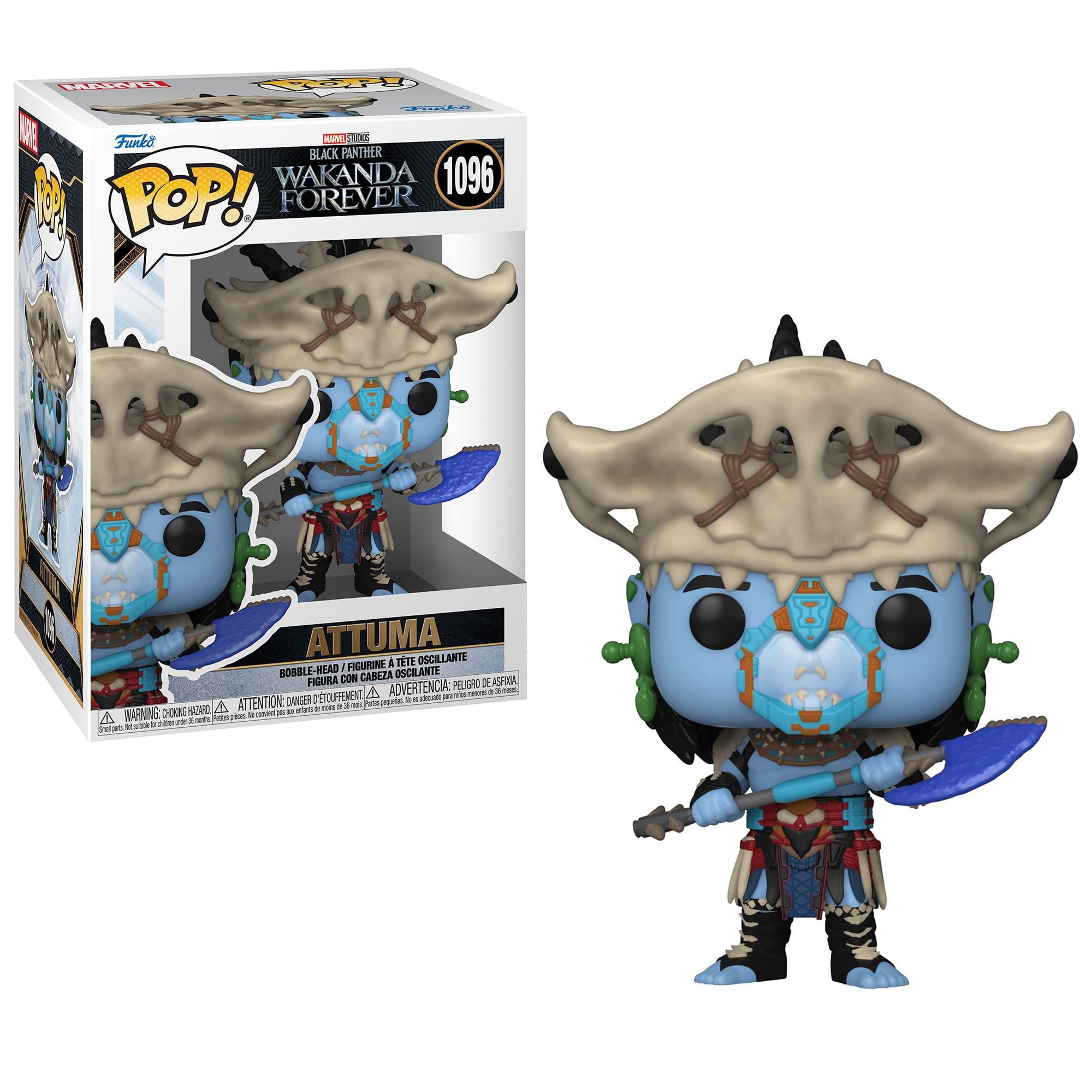 Funko Funko POP! Marvel: Black Panther Wakanda Forever- Namor Attuma Namora Okoye and Nakia