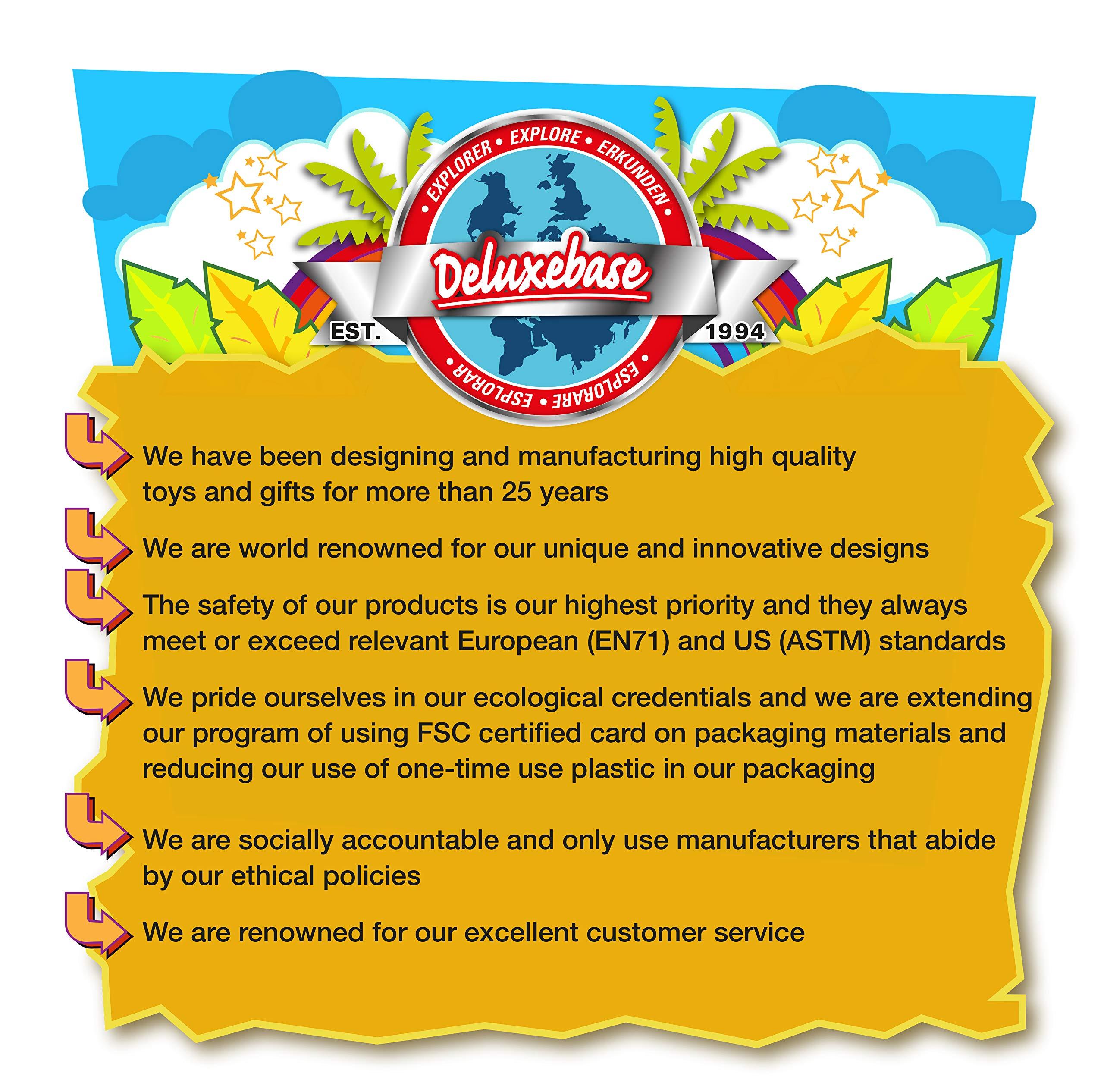 EcoBuddiez EcoBuddiez - Ring Tailed Lemur from Deluxebase. 12 Inch Ring Tailed Lemur Plush Toy. Eco Friendly Child Safe Lemur Stuffed Animal made from Recycled Plastic Bottles.