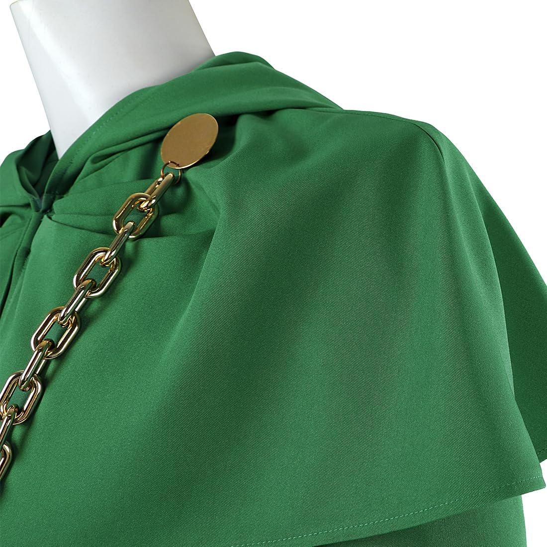 COSKEYFM COSKEYFM Unisex Doctor Doom Costume Shawl with Mask Halloween Victor von Doom Costume