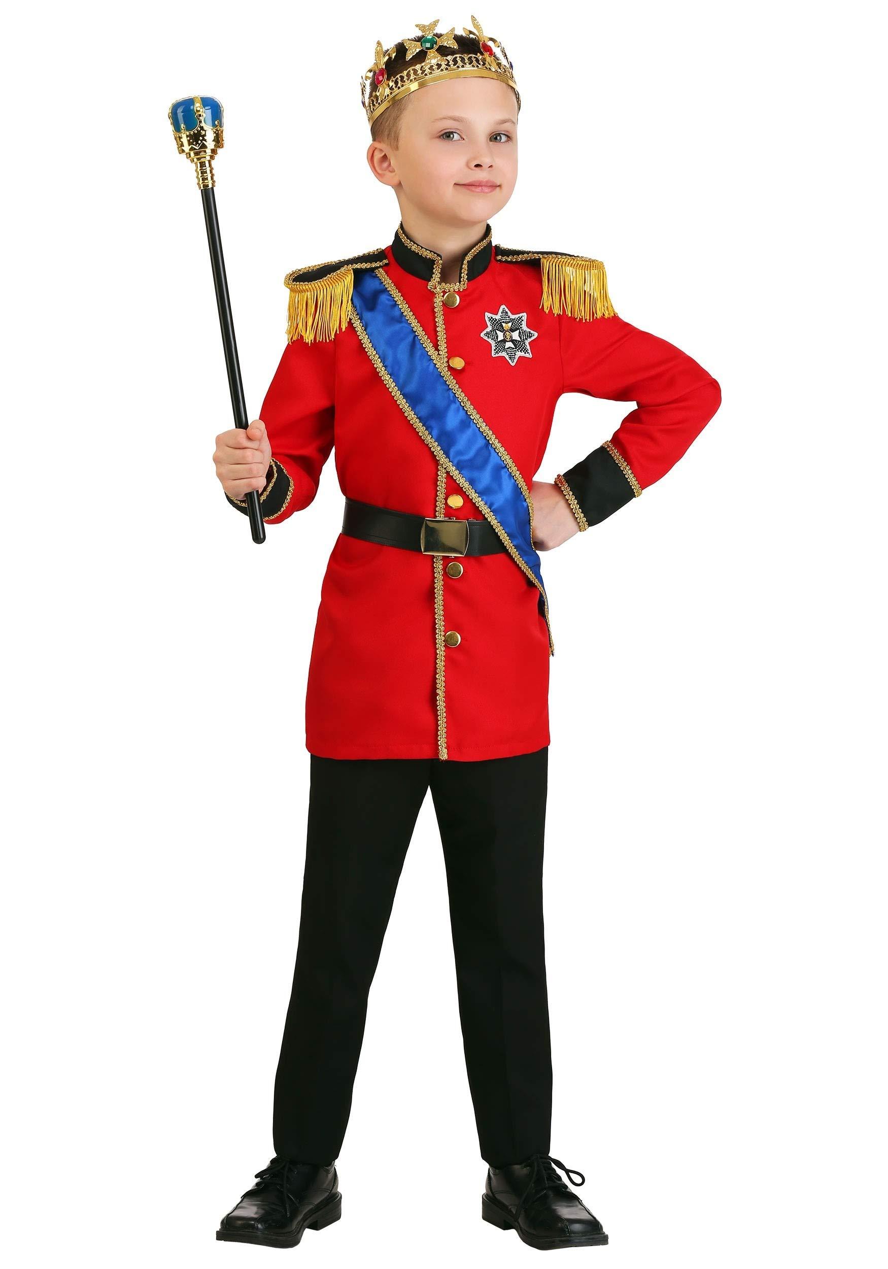 Fun Costumes Fun Costumes European King Costume Boys - Small